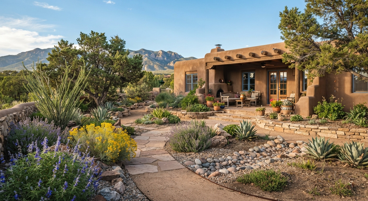 Crafting a High-Desert Oasis: Essential Landscaping Tips for Santa Fe