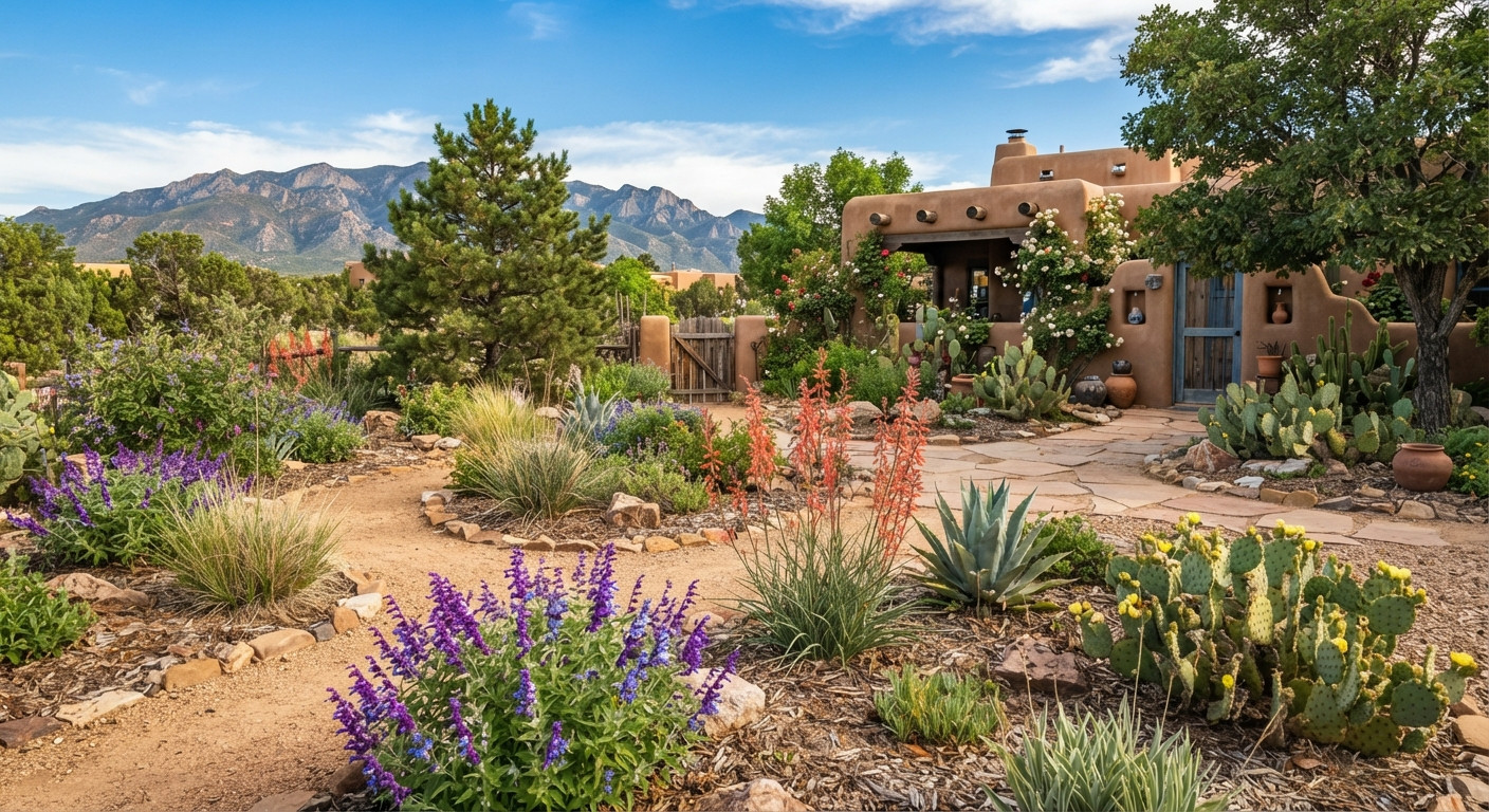 Santa Fe Gardens: Recommended Plants for a Sustainable Desert Oasis